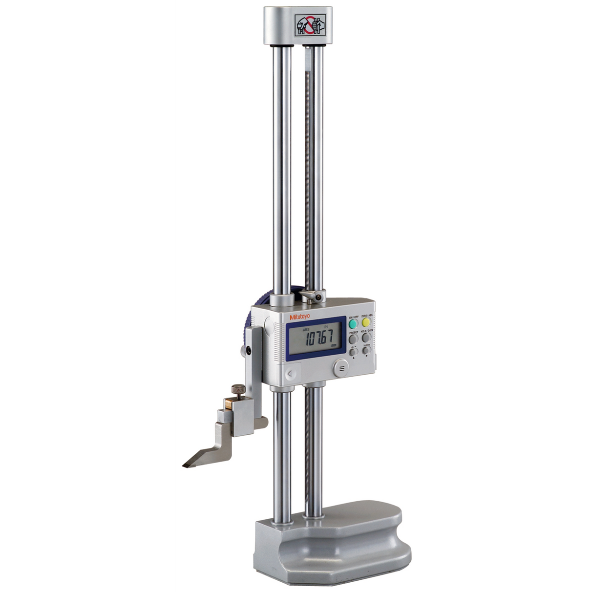 Medidor de alturas Digital Doble columna 0-12 pulg/300mm, pulg/mm