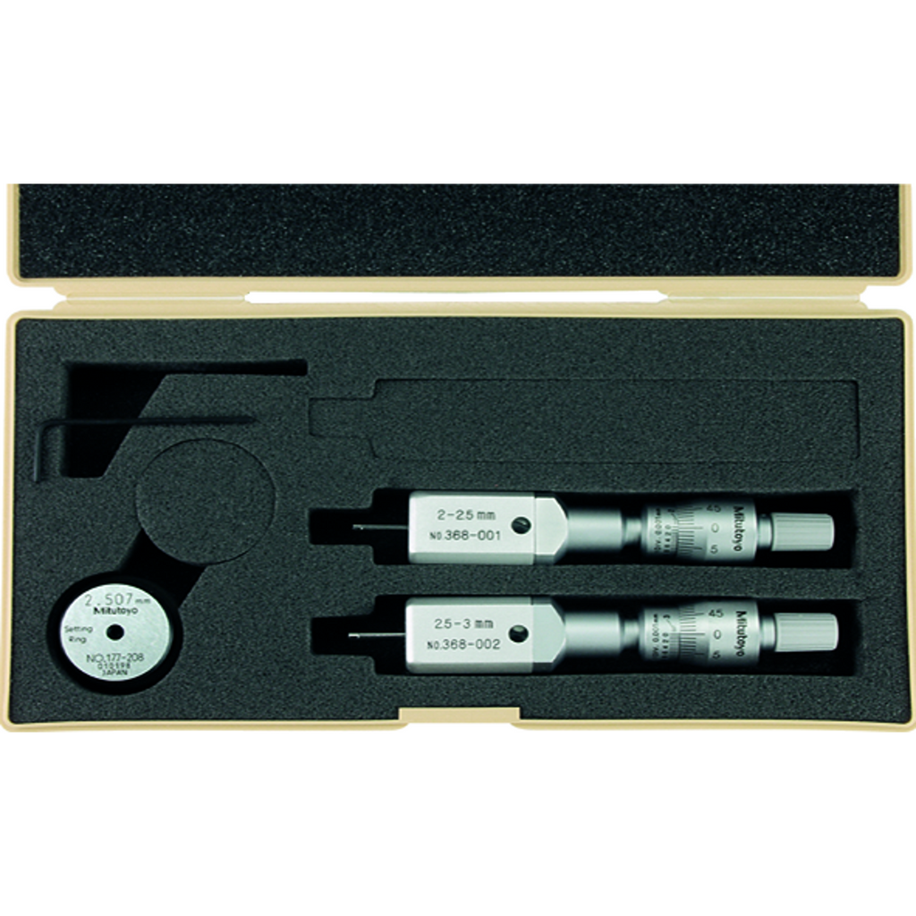 Juego Holtest de micrómetro interno de 2 puntas2-3mm (2 piezas)