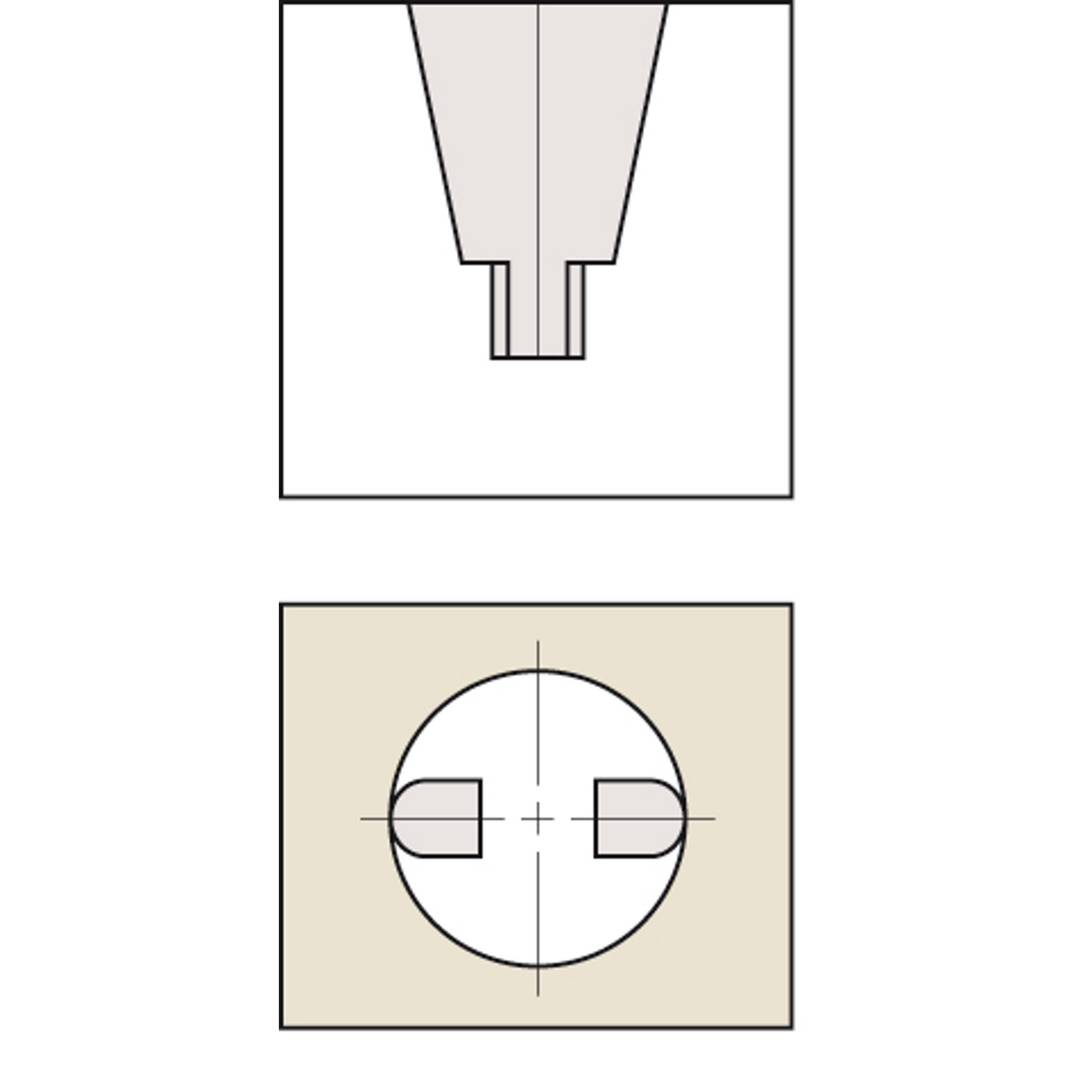 Calibrador digital ABS con puntas para exteriores/interiores y puntas estándar IP67, pulg/mm, 0-12 pulg/-0-300mm