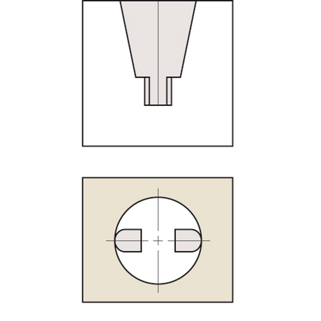 Calibrador digital ABS con puntas para exteriores/interiores y puntas estándar IP67, pulg/mm, 0-12 pulg/-0-300mm