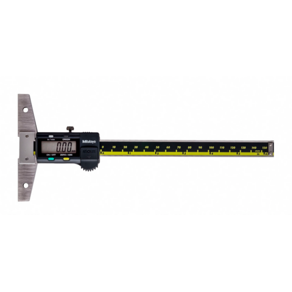 Medidor de profundidad ABS digital, pulg/mm 0-6 pulg/0-150mm