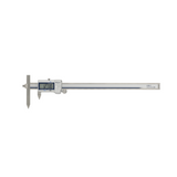 Calibrador digital ABS de centros con punta ajustable pulg/mm, 0,404-12,4 pulg, IP67, Rodillo  para el pulgar