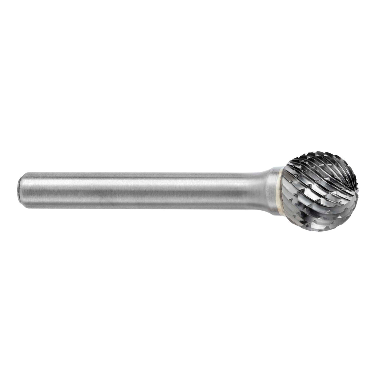 Lima Rotativa SD-1M, diam. de 6 mm X 5 mm de longitud,  X 6 mm de diam. de zanco y 155 mm de largo total, corte , Sin recubrimiento