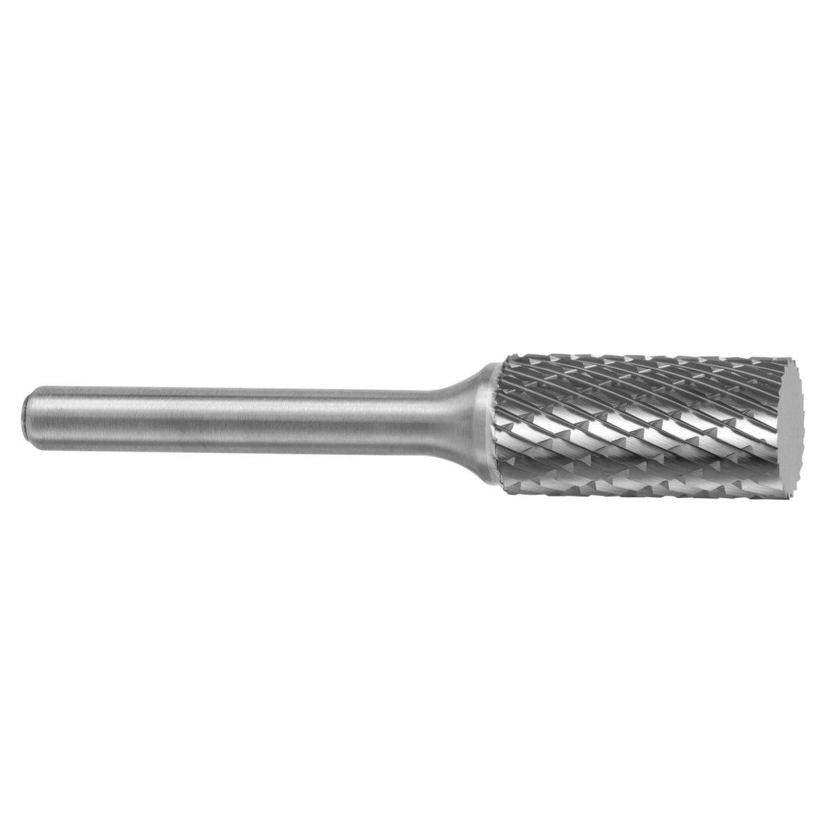 Lima Rotativa SA-3MZ, diam. de 10 mm X 20 mm de longitud,  X 6 mm de diam. de zanco y 60 mm de largo total, corte , Sin recubrimiento